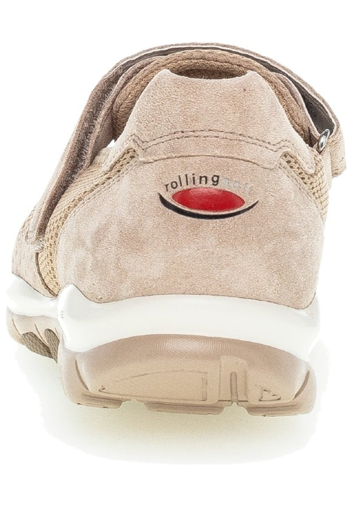 Gabor Ballerinas Veloursleder Hellbraun