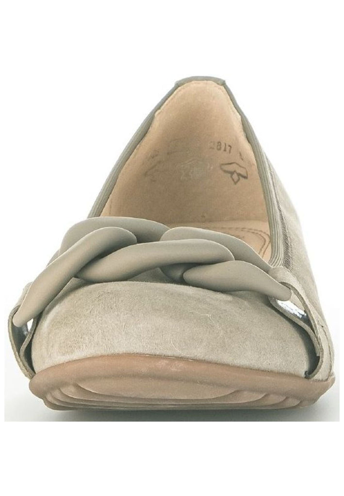 Gabor Ballerinas Veloursleder Khaki