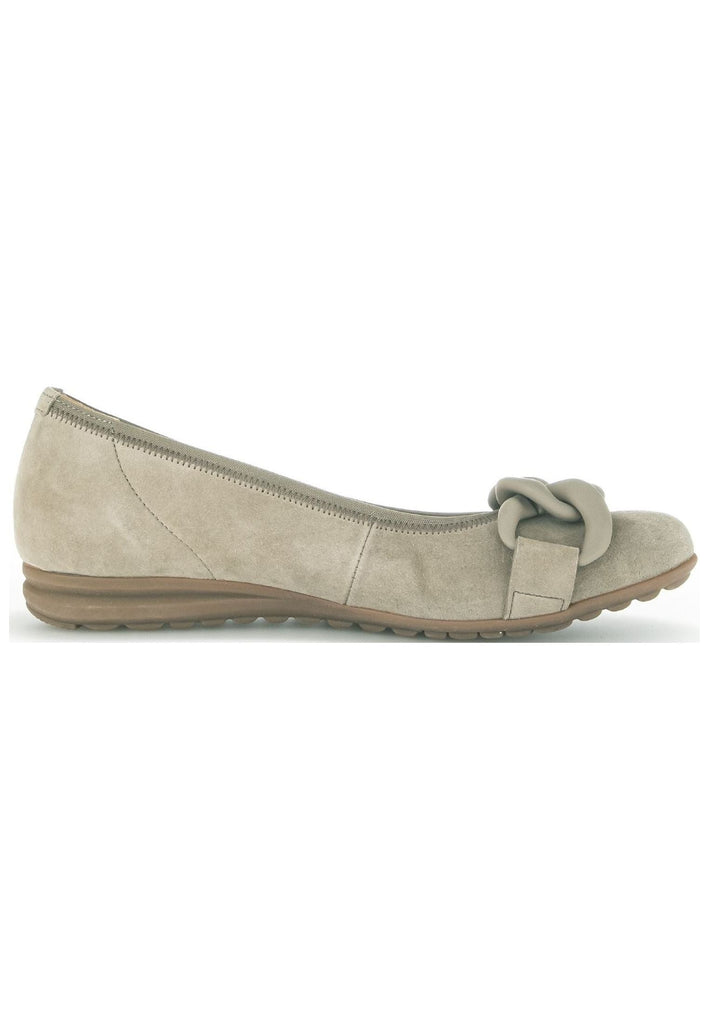Gabor Ballerinas Veloursleder Khaki
