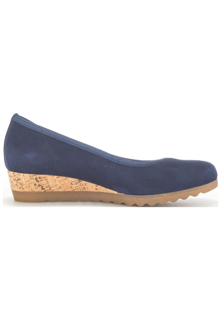 Gabor Ballerinas Veloursleder Ocean