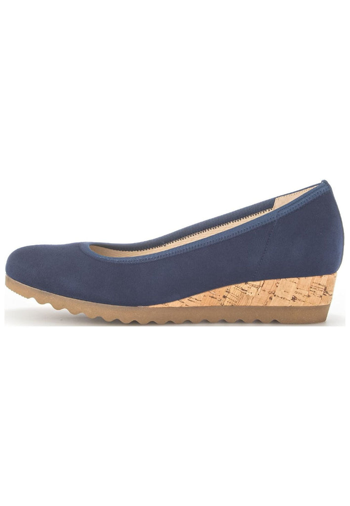 Gabor Ballerinas Veloursleder Ocean