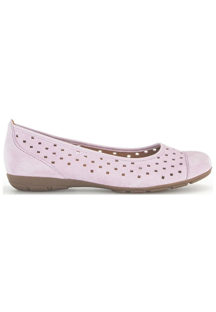Gabor Ballerinas Veloursleder Rosa