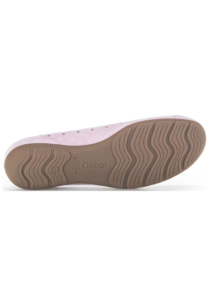 Gabor Ballerinas Veloursleder Rosa