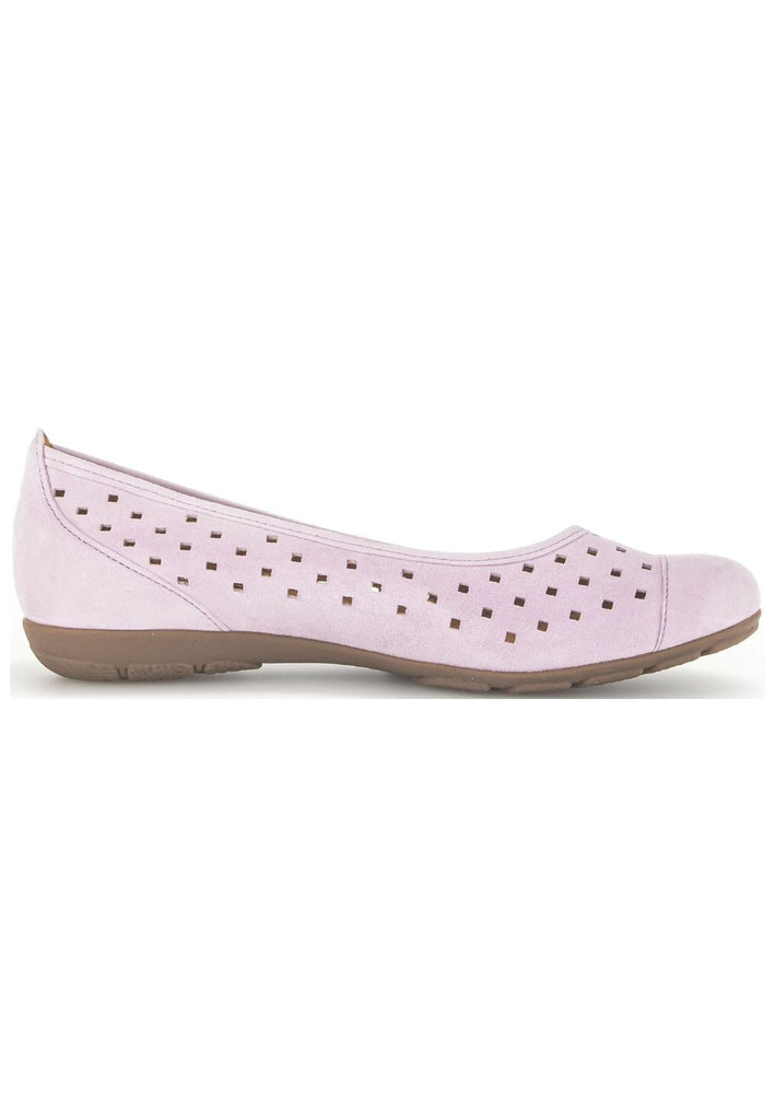 Gabor Ballerinas Veloursleder Rosa