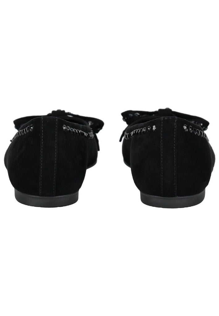 Gabor Ballerinas Veloursleder Schwarz