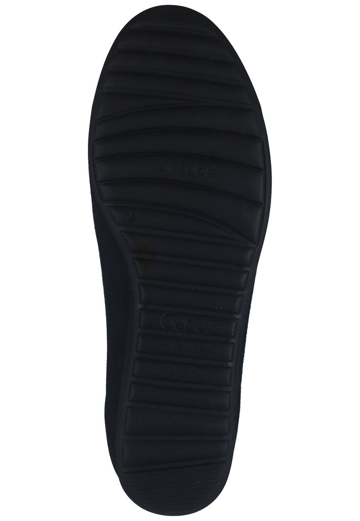 Gabor Ballerinas Veloursleder/Textil Dunkelblau
