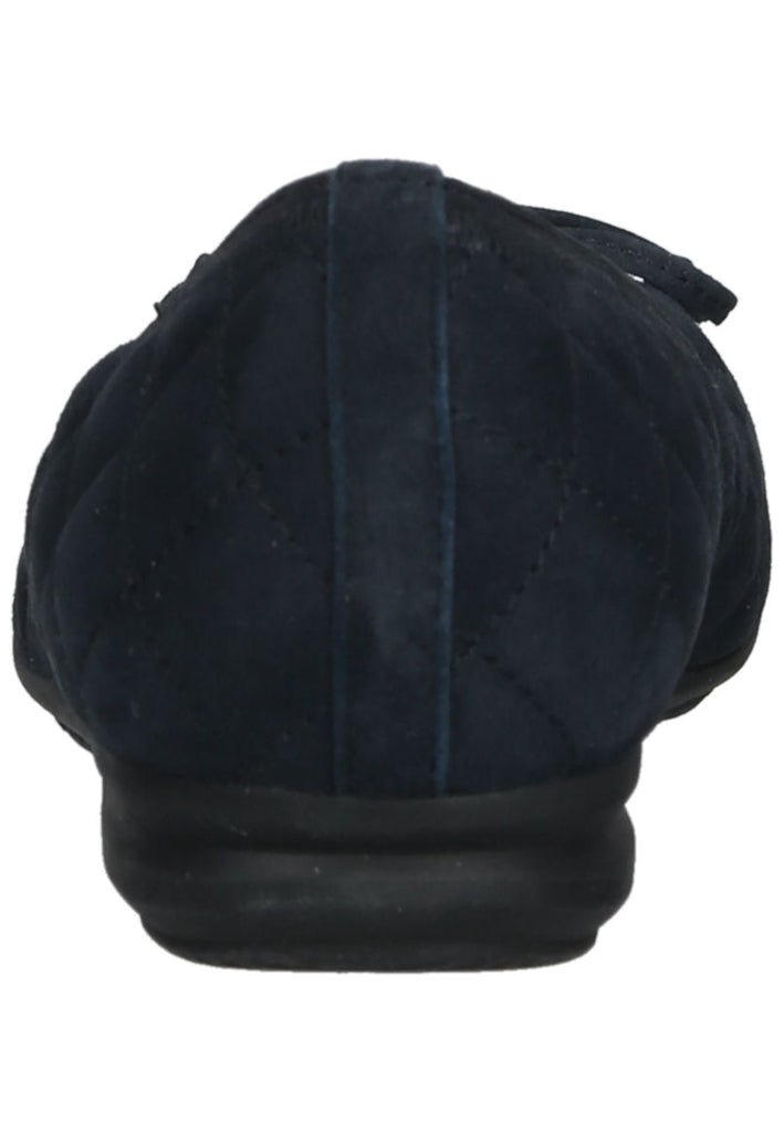 Gabor Ballerinas Veloursleder/Textil Dunkelblau