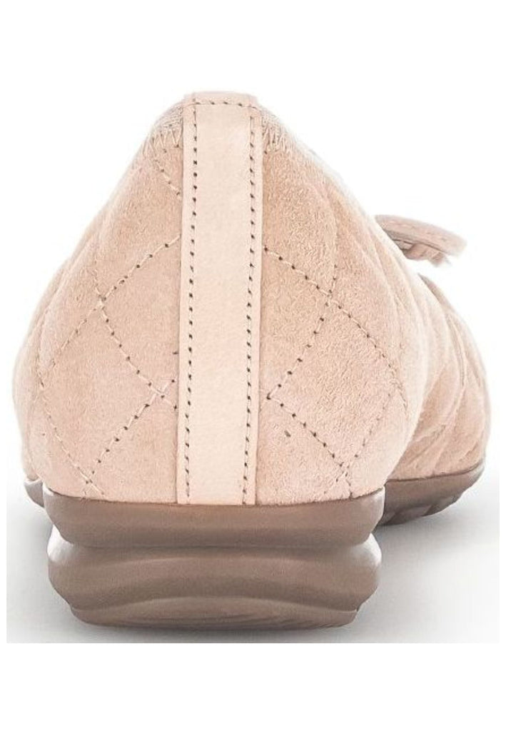 Gabor Ballerinas Veloursleder/Textil Rosa