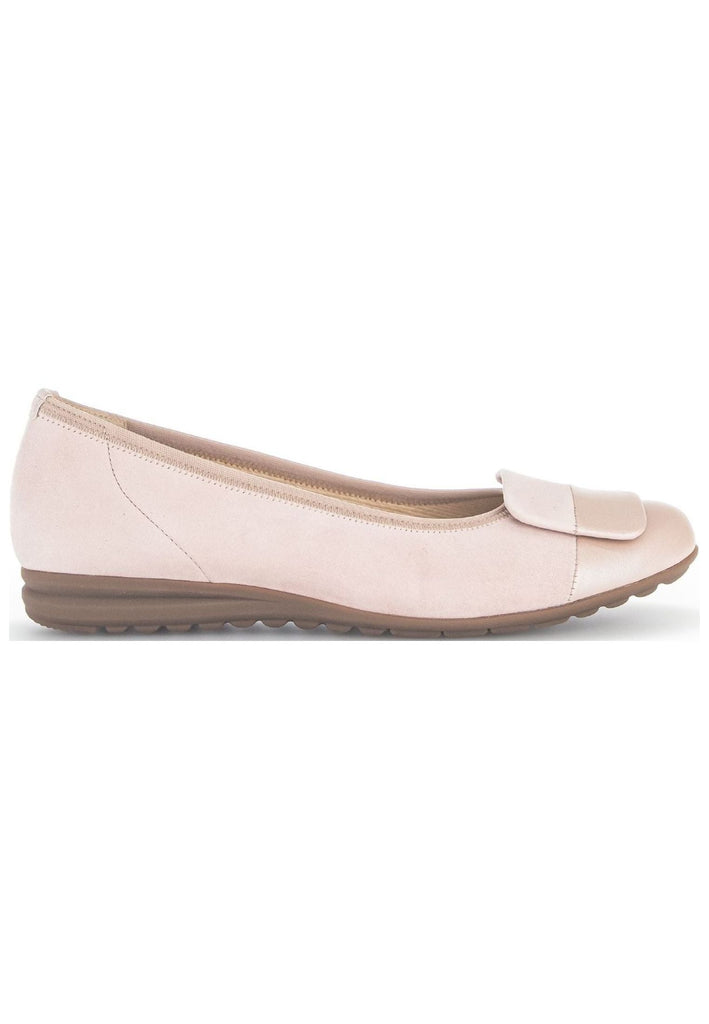 Gabor Ballerinas Veloursleder/Textil Rose