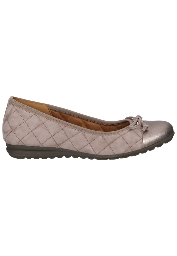 Gabor Ballerinas Veloursleder/Textil Rose