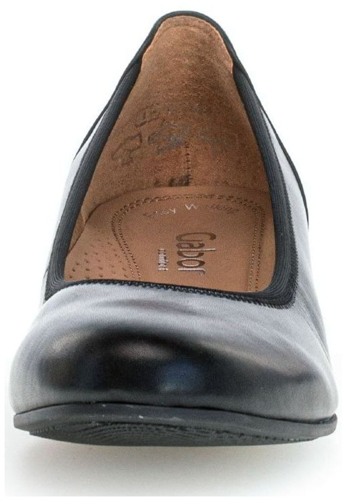Gabor Comfort Ballerinas Glattleder Schwarz