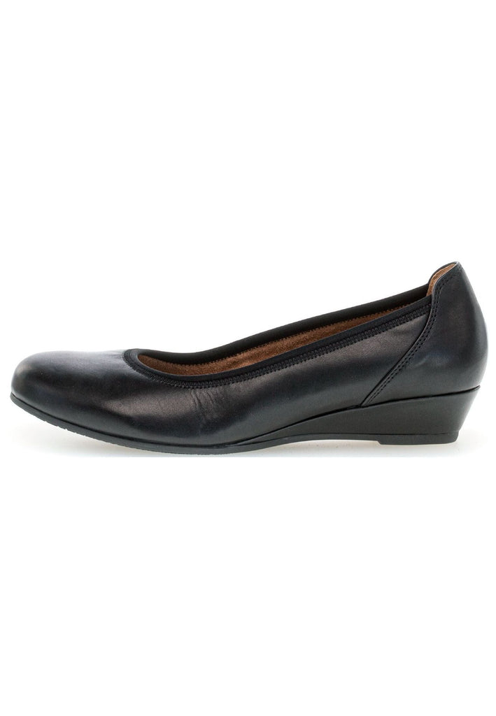 Gabor Comfort Ballerinas Glattleder Schwarz