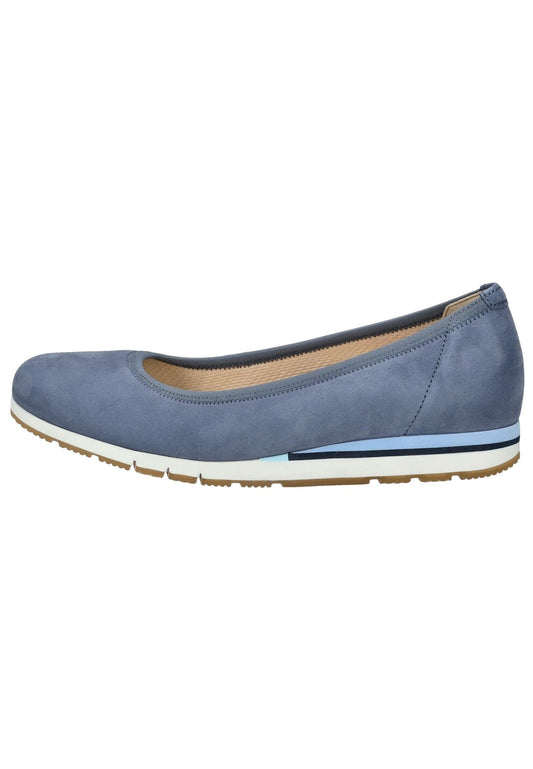 Gabor Comfort Ballerinas Leder Blau