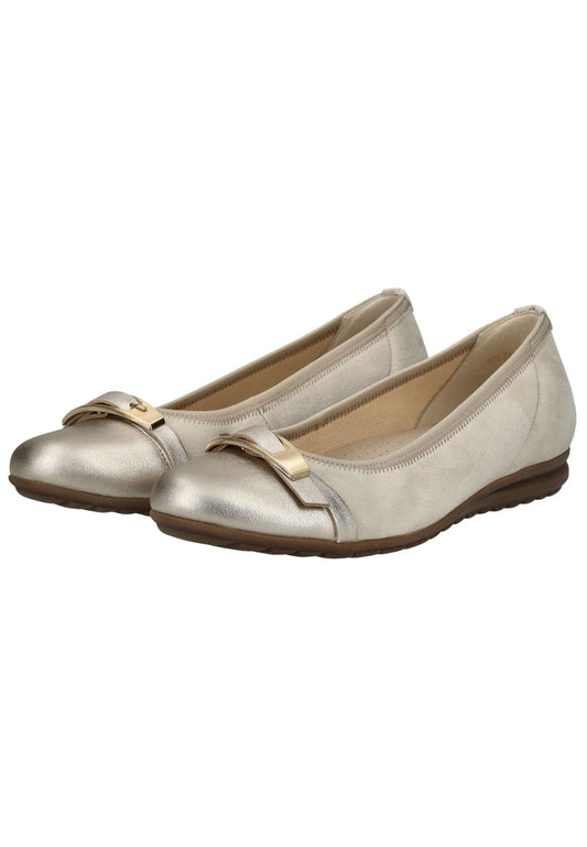 Gabor Comfort Ballerinas Leder Puder