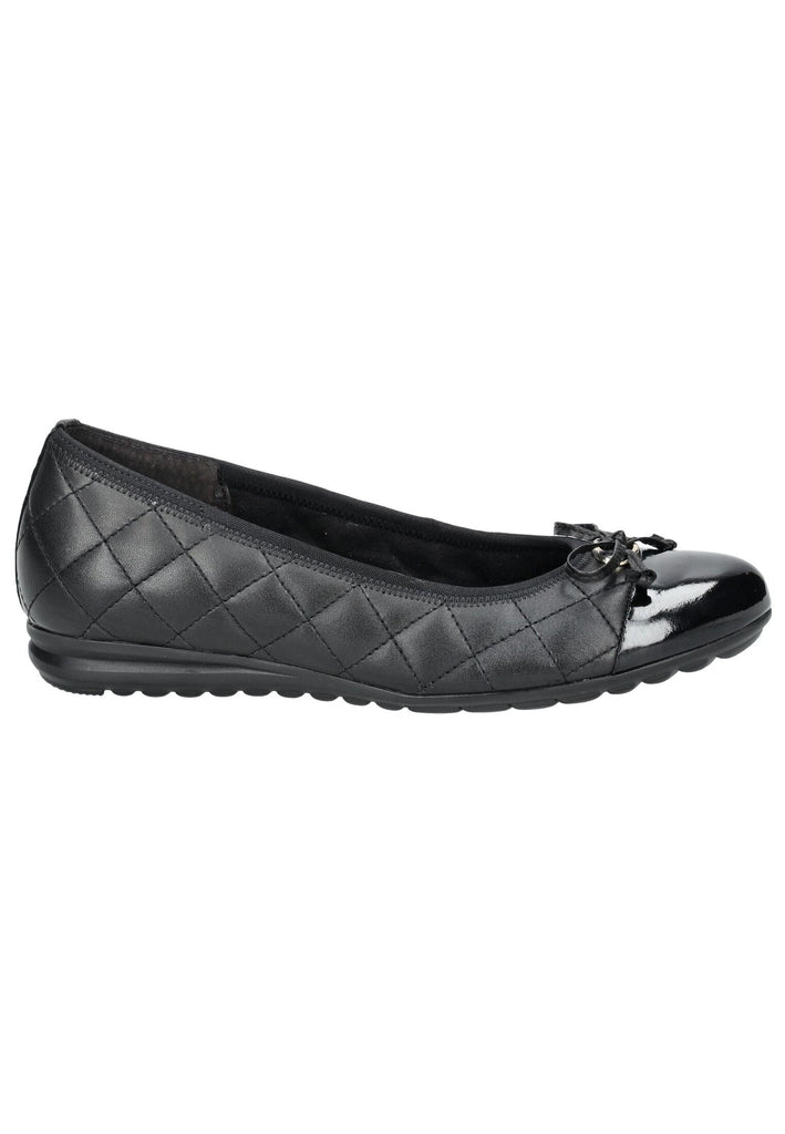 Gabor Comfort Ballerinas Nappaleder Schwarz