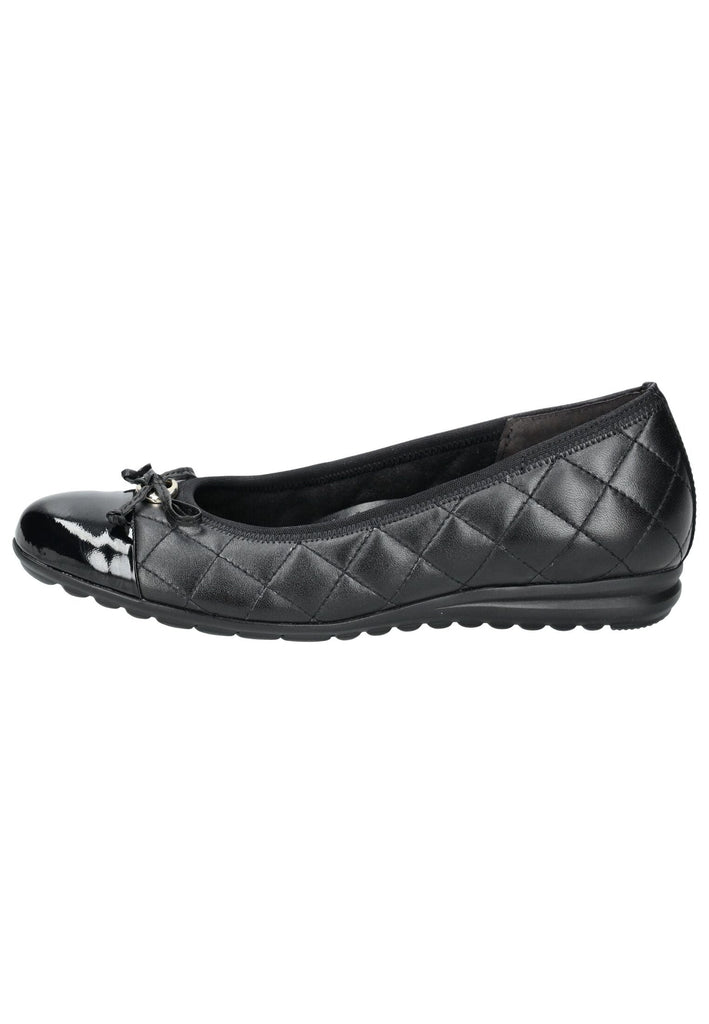 Gabor Comfort Ballerinas Nappaleder Schwarz