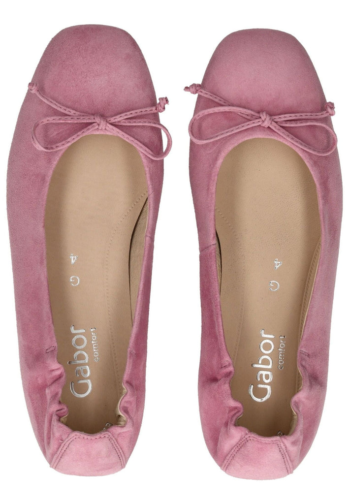 Gabor Comfort Ballerinas Veloursleder Rosa