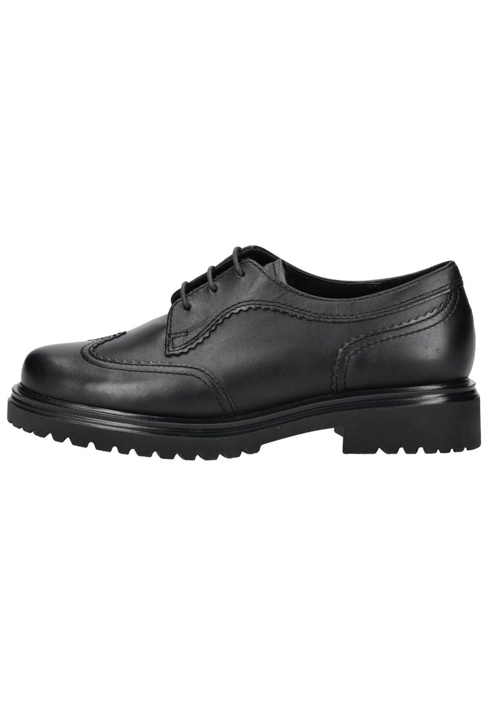 Halbschuhe Gabor Comfort Halbschuhe Leder Schwarz