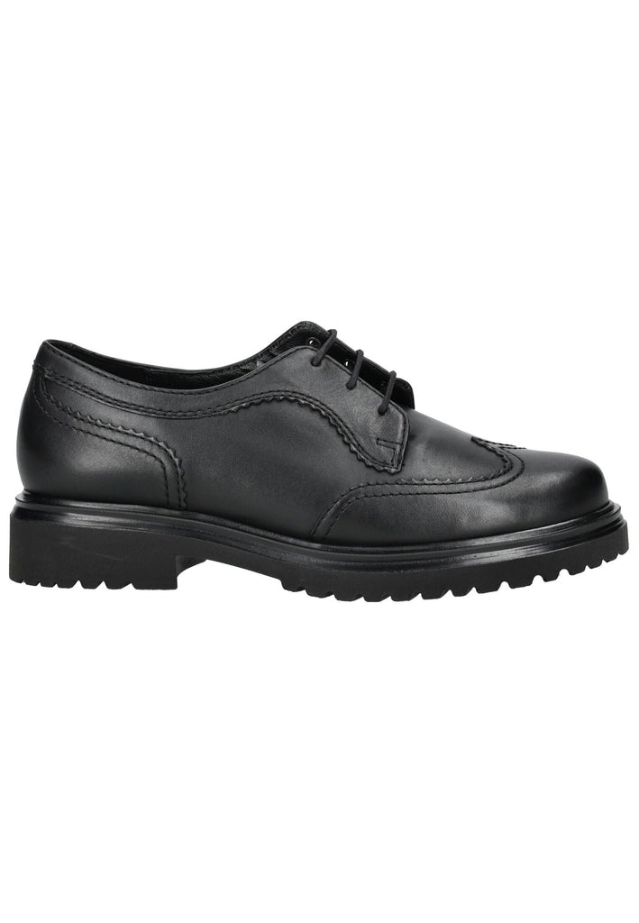 Gabor Comfort Halbschuhe Leder Schwarz