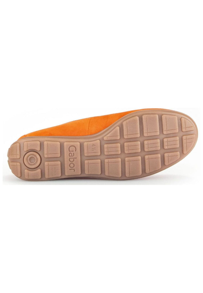 Gabor Comfort Mokassin Veloursleder Orange