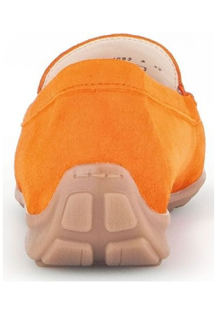 Gabor Comfort Mokassin Veloursleder Orange