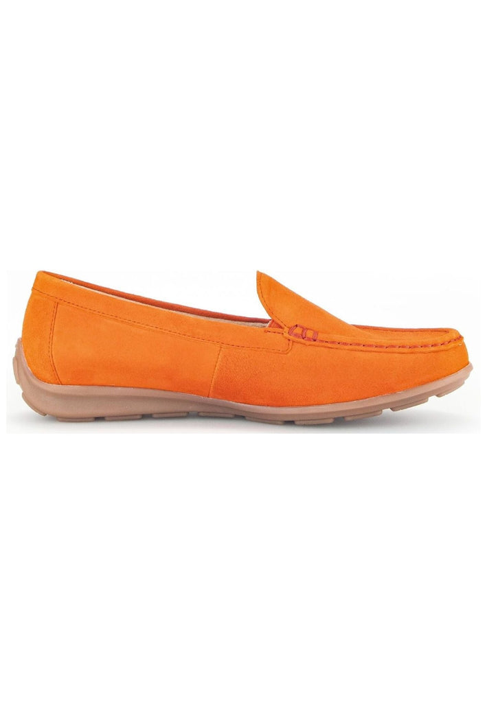 Gabor Comfort Mokassin Veloursleder Orange