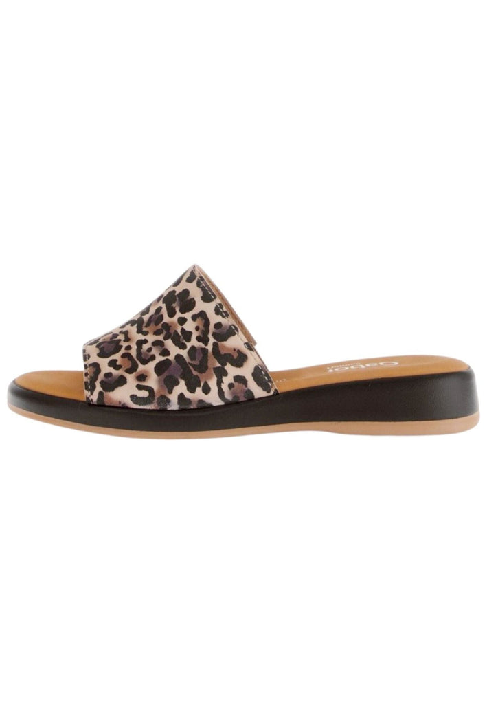 Pantoletten Gabor Comfort Pantoletten Leder Leopard