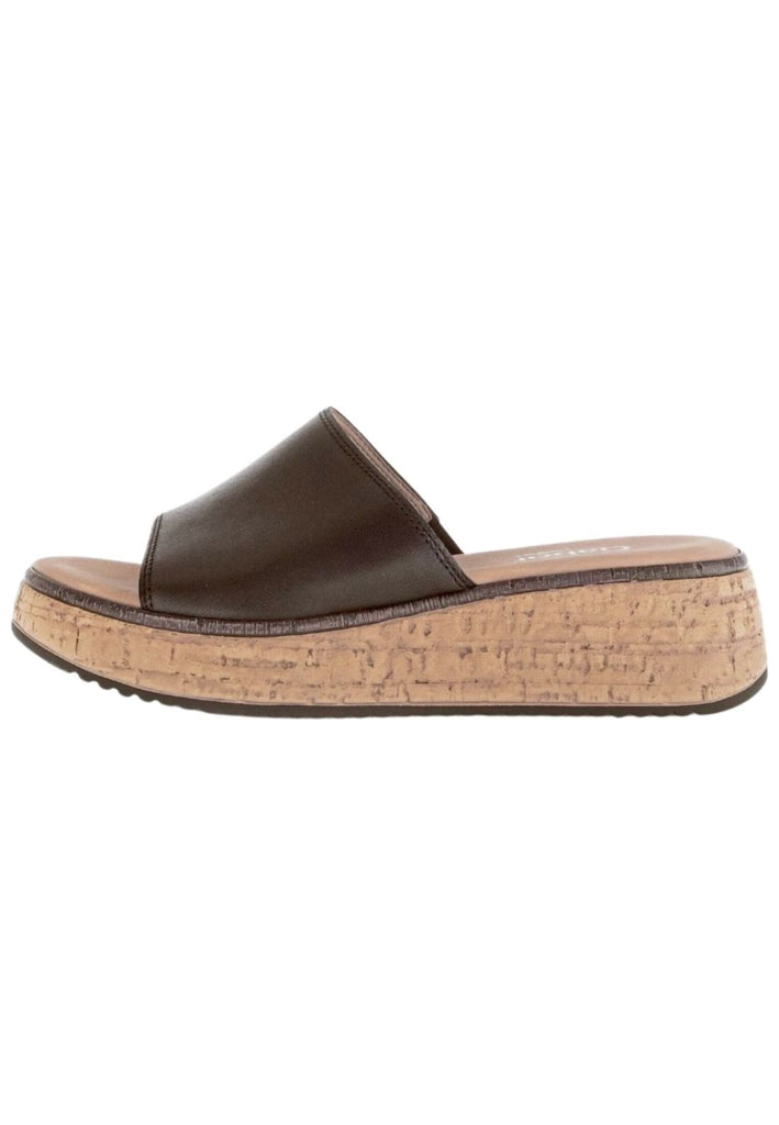 Pantoletten Gabor Comfort Pantoletten Nappaleder Schwarz