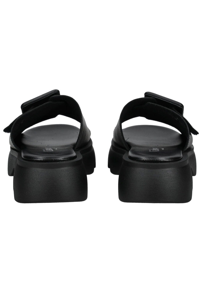 Gabor Comfort Pantoletten Glattleder Schwarz