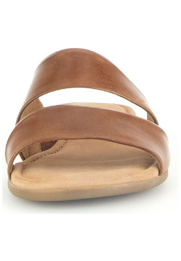 Gabor Comfort Pantoletten Leder Camel