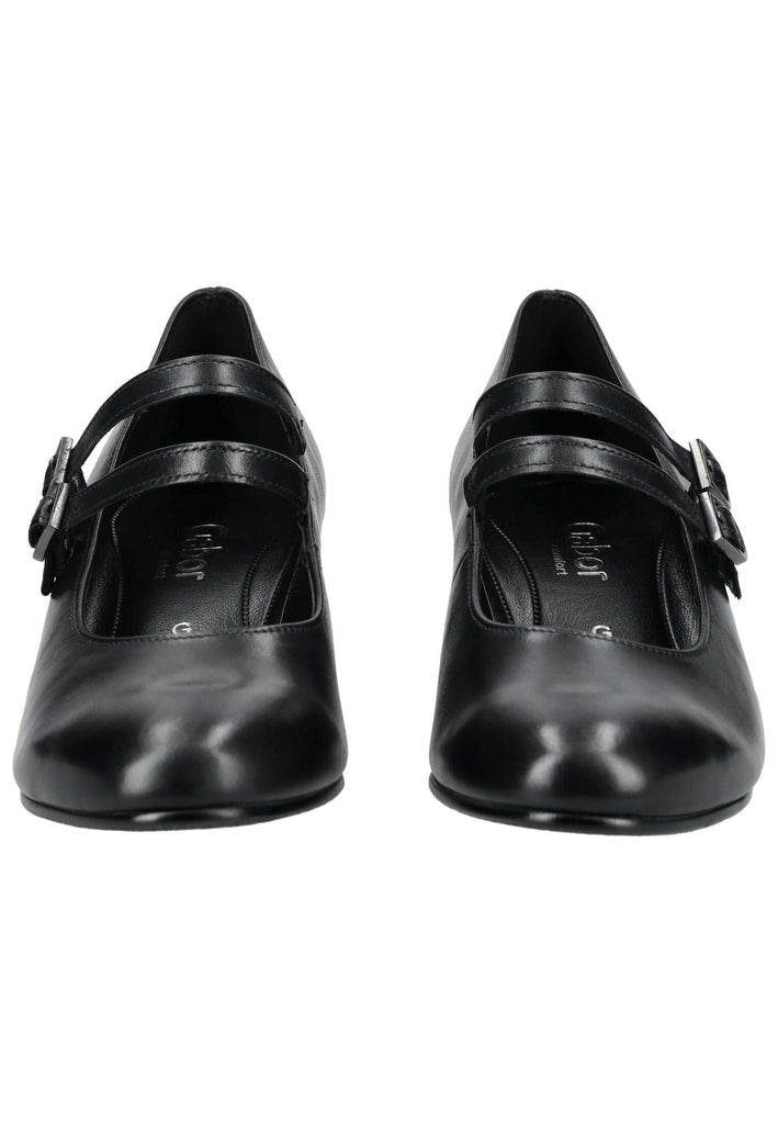 Gabor Comfort Pumps Leder Schwarz