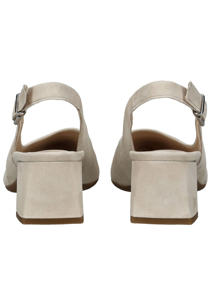 Gabor Comfort Pumps Veloursleder Hellbeige