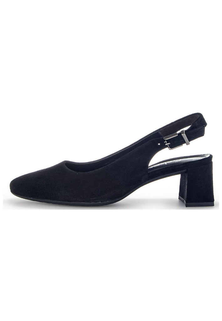 Gabor Comfort Pumps Veloursleder Schwarz