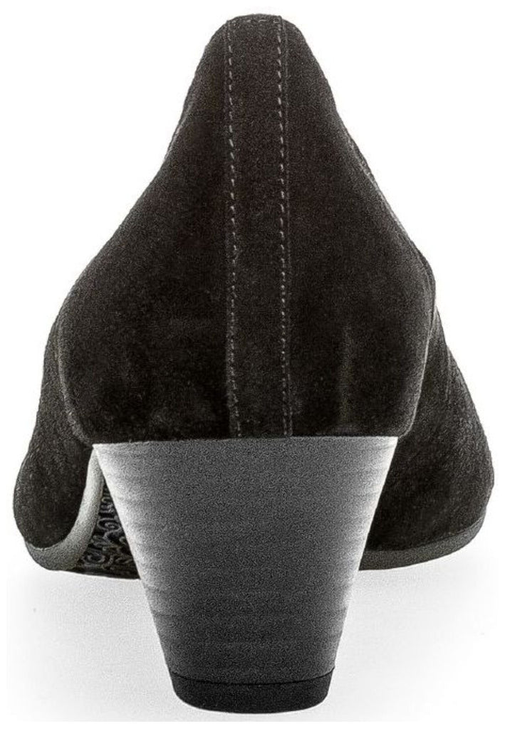 Gabor Comfort Pumps Veloursleder Schwarz