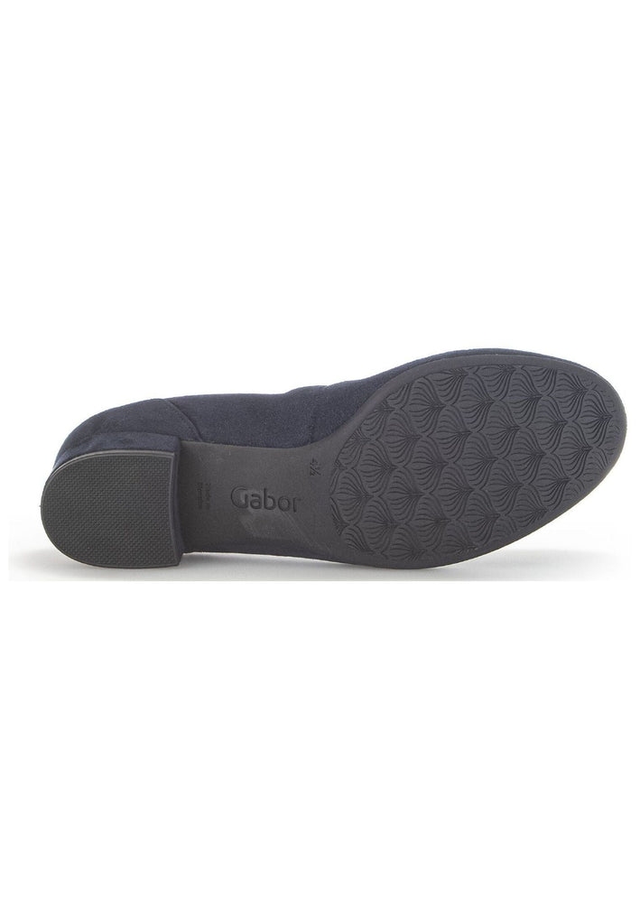 Gabor Comfort Pumps Veloursleder/Synthetik Dunkelblau
