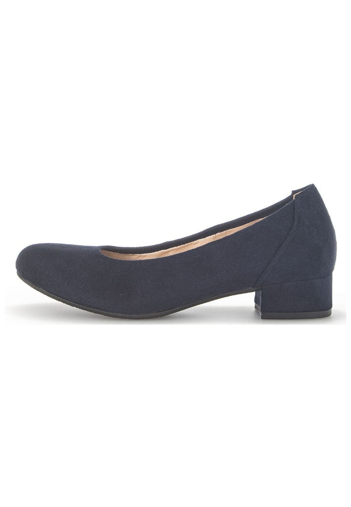 Gabor Comfort Pumps Veloursleder/Synthetik Dunkelblau
