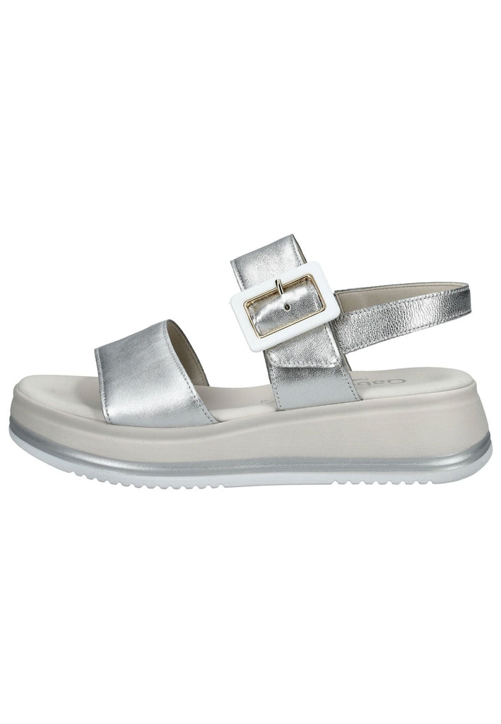 Sandalen Gabor Comfort Sandalen Leder Silber