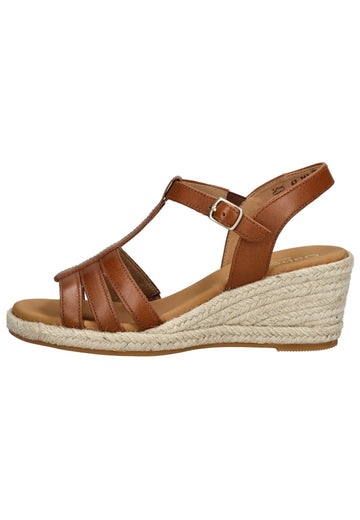 Sandalen Gabor Comfort Sandalen Nappaleder Cognac