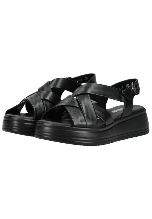 Gabor Comfort Sandalen Glattleder Schwarz