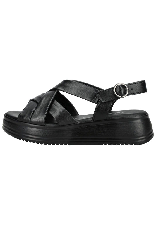 Gabor Comfort Sandalen Glattleder Schwarz