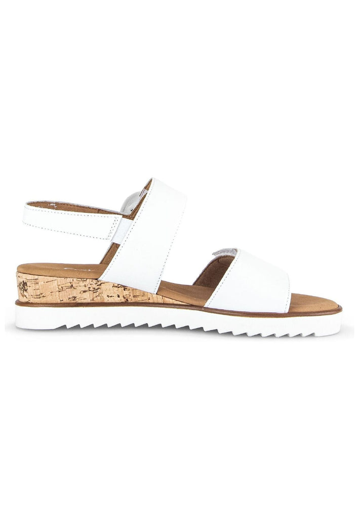 Gabor Comfort Sandalen Glattleder Weiß
