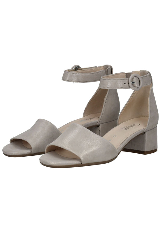 Gabor Comfort Sandalen Leder Beige