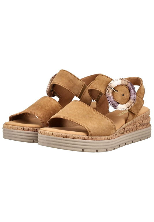 Gabor Comfort Sandalen Leder Braun