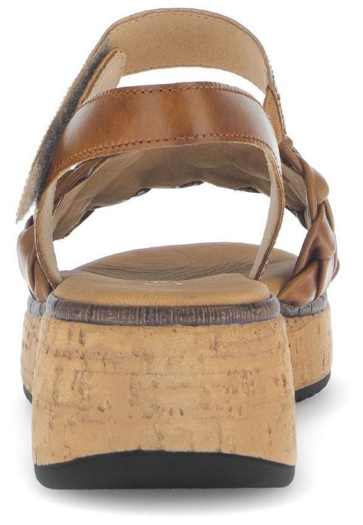 Gabor Comfort Sandalen Leder Camel