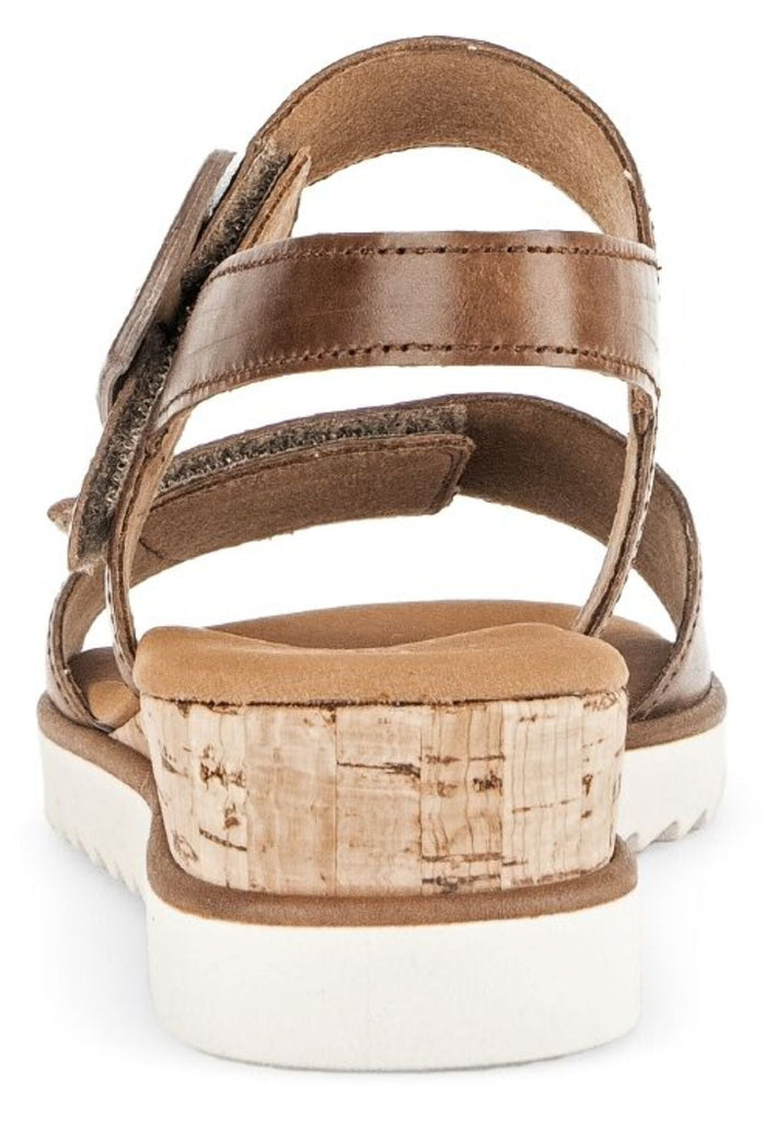 Gabor Comfort Sandalen Leder Camel