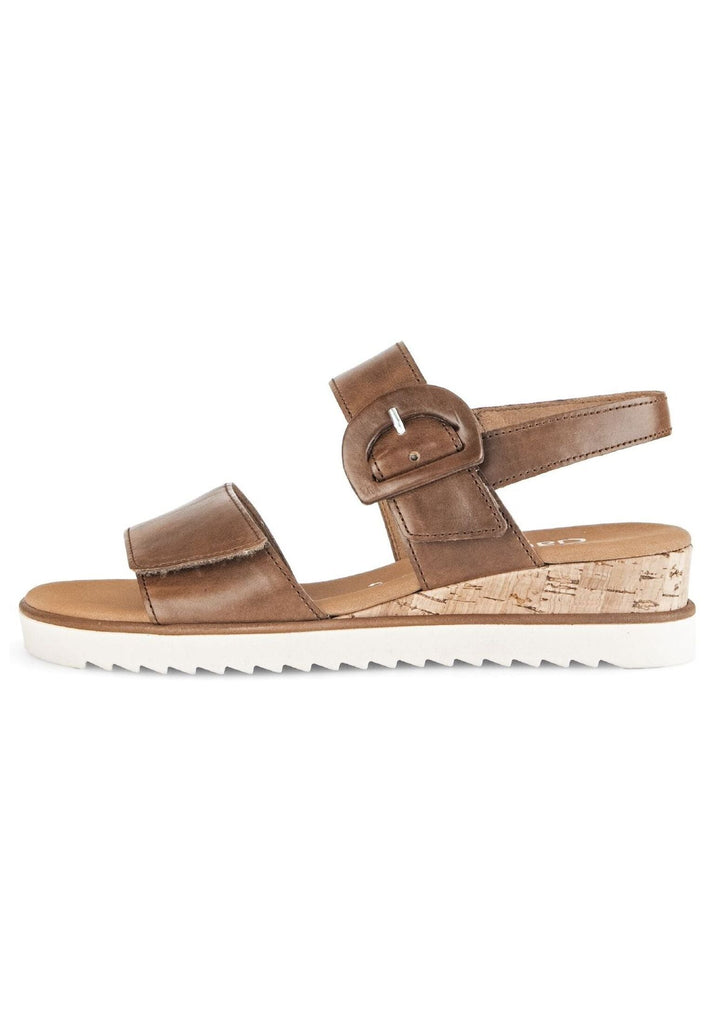 Gabor Comfort Sandalen Leder Camel