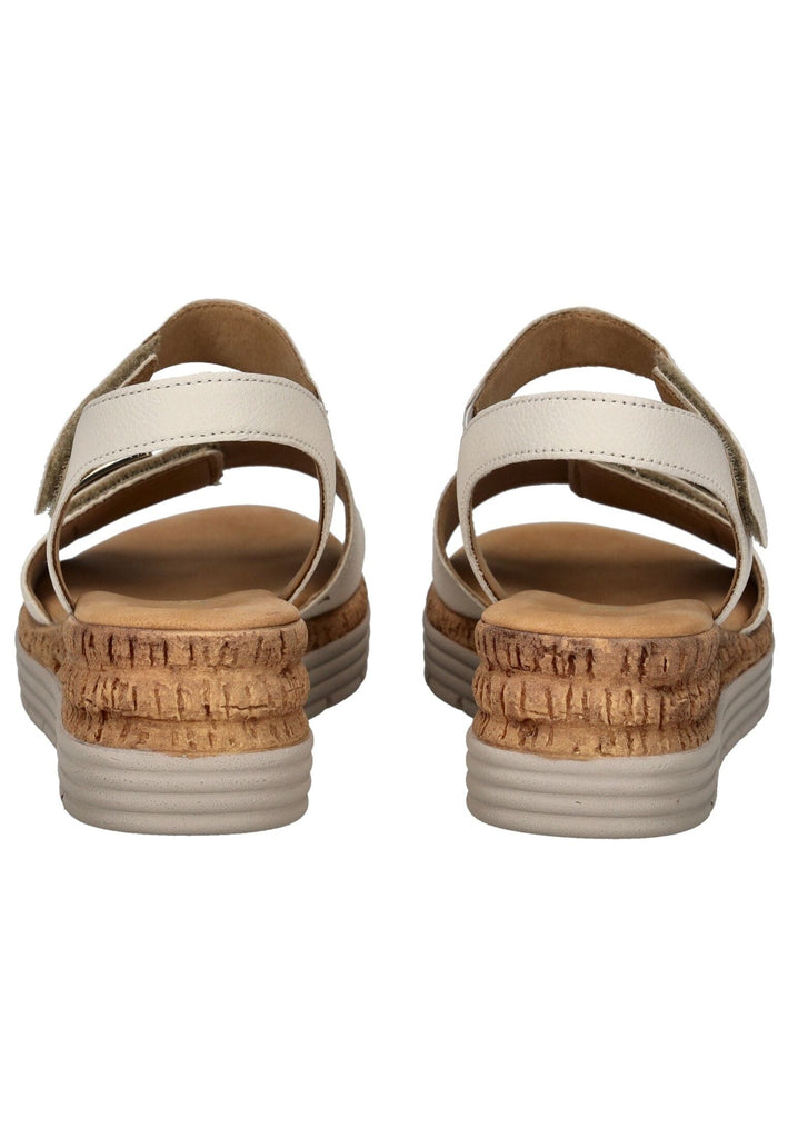 Gabor Comfort Sandalen Leder Creme