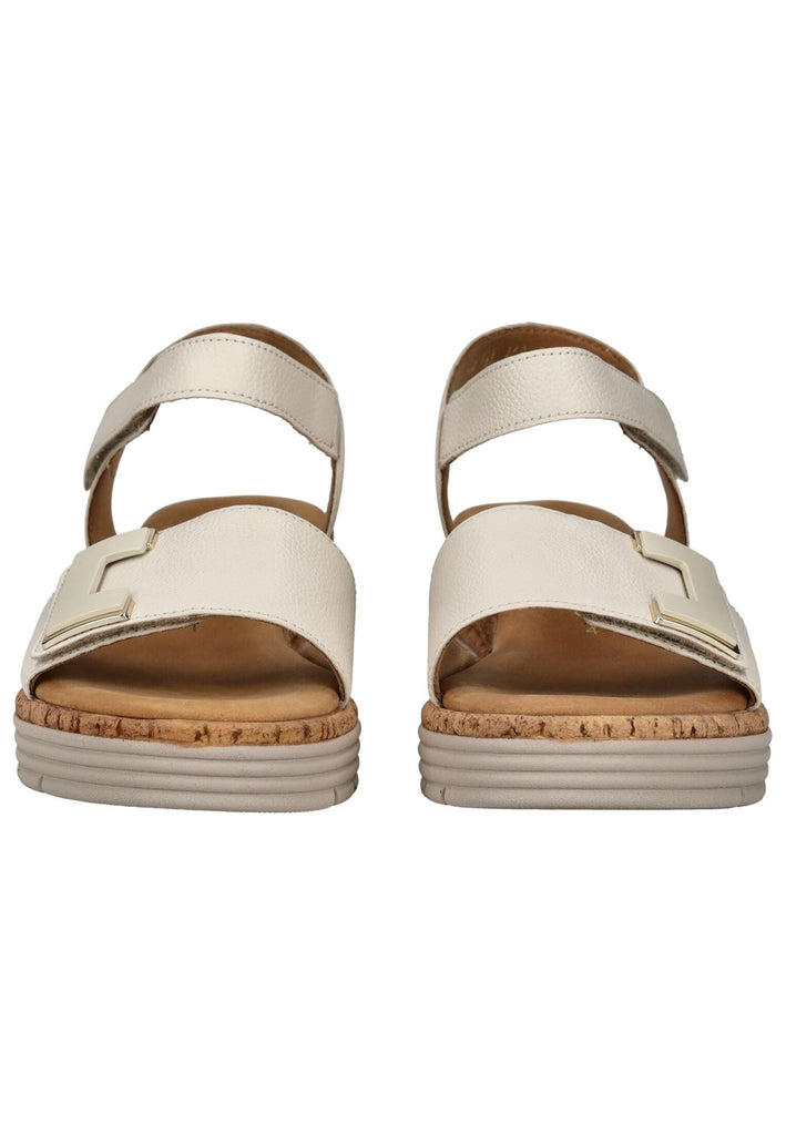 Gabor Comfort Sandalen Leder Creme