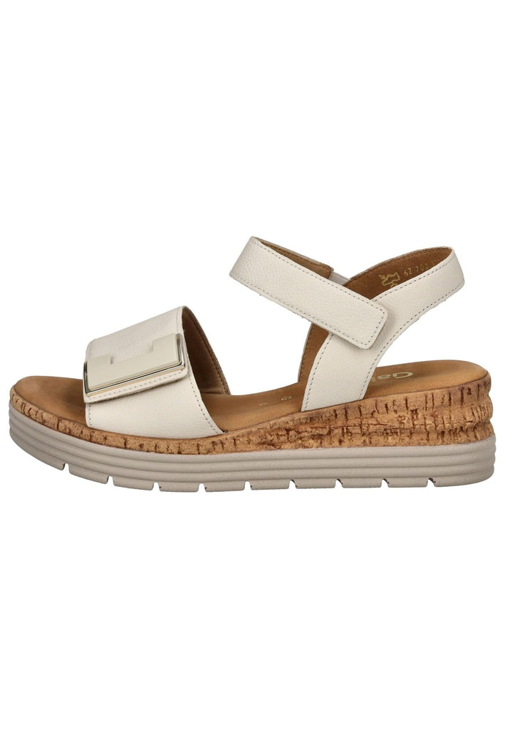 Gabor Comfort Sandalen Leder Creme