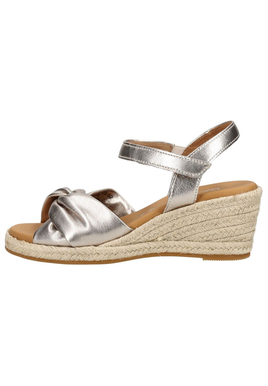 Gabor Comfort Sandalen Leder Gold